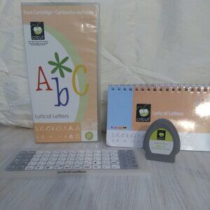 Lyrical Letters Cricut